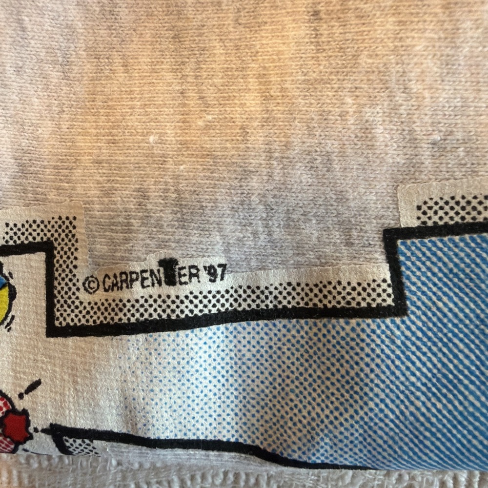 Hanes Beefy-T Mens 2XL Gray Crew Neck Short Sleeve Idaho Graphic Tee 1997 - Picture 7 of 7